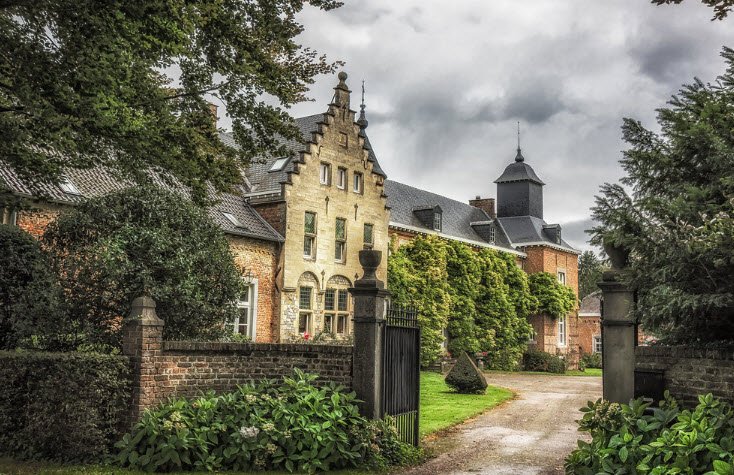 Bommershoven Castle, Belgium, Belgium